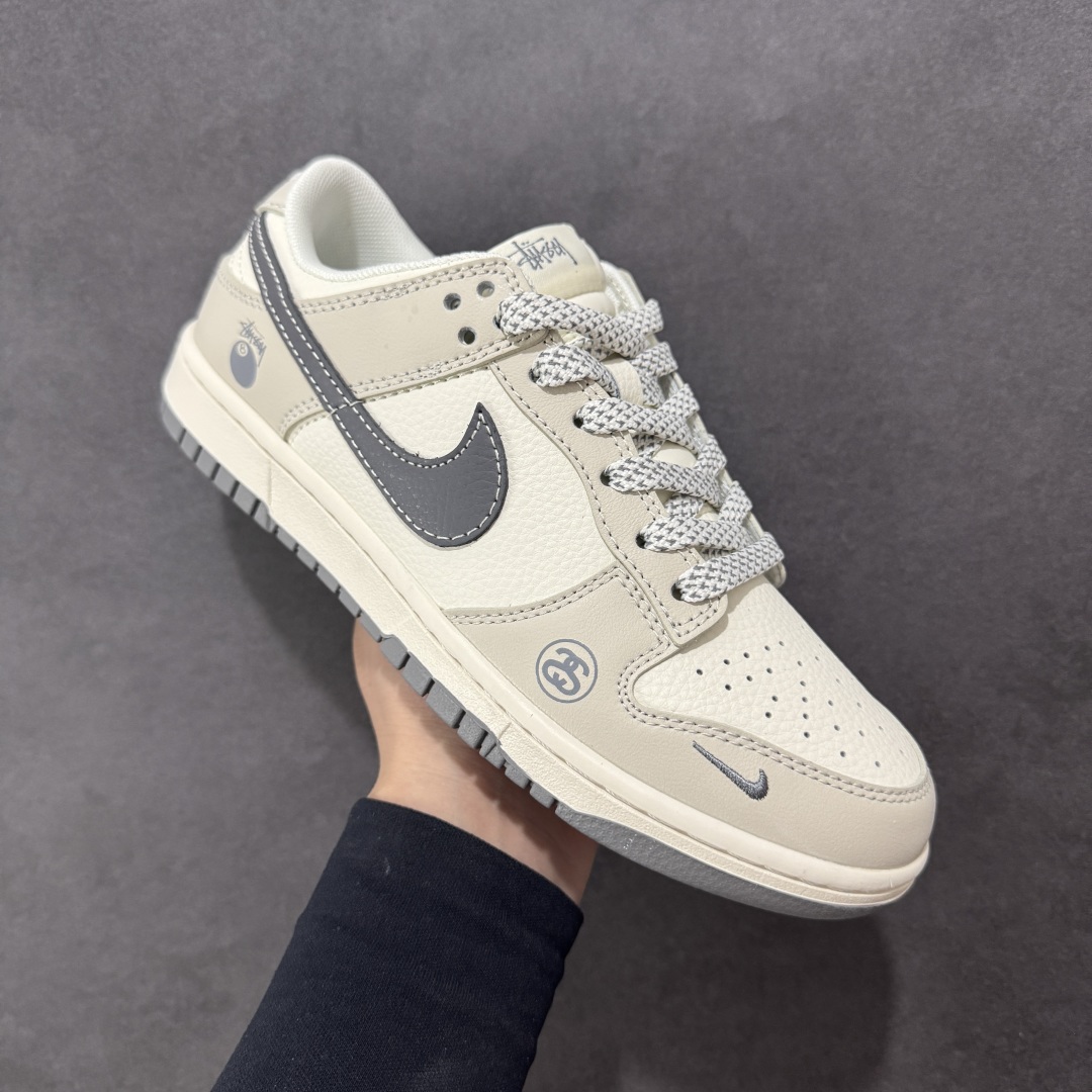 【定制版】Stussy x Nk SB Dunk Low 定制配色 斯图西联名 Dunk系列复古低帮休闲百搭板鞋 XF8698-085