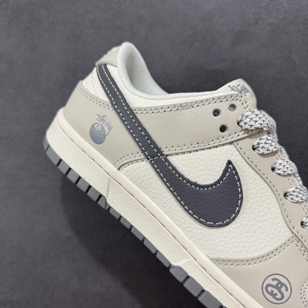 【定制版】Stussy x Nk SB Dunk Low 定制配色 斯图西联名 Dunk系列复古低帮休闲百搭板鞋 XF8698-085