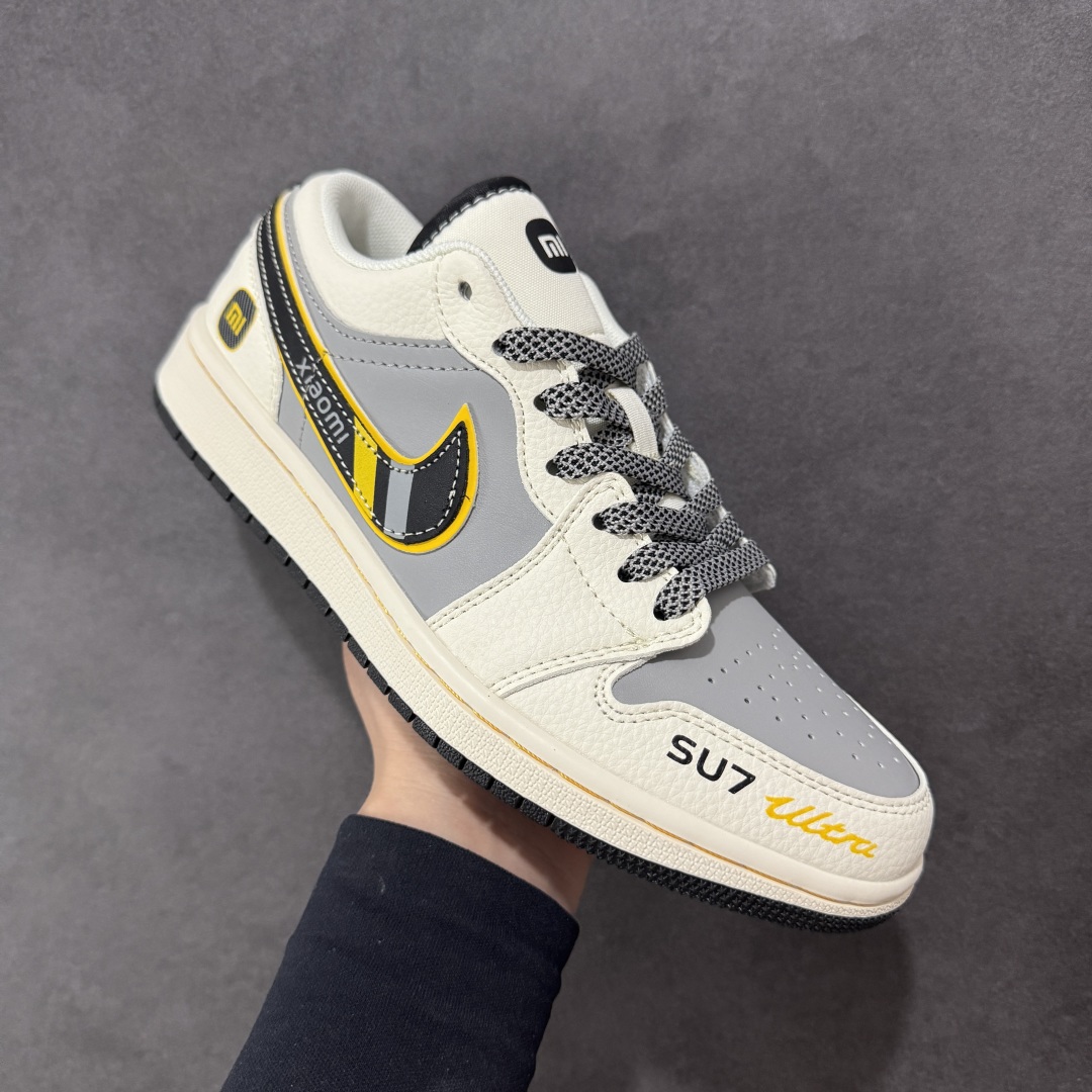 【定制版】Air Jordan 1 Low AJ1 乔1 小米 SU7Ulltru 高端定制 低帮复古篮球鞋 XX3168-198