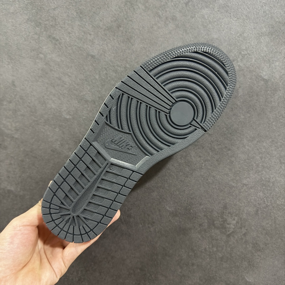 【定制版】Travis Scott x Fragment Design x Air Jordan 1 Low OG SP AJ1 Supreme联名 红黑勾抽绳 低帮文化休闲板鞋 DM6868-109
