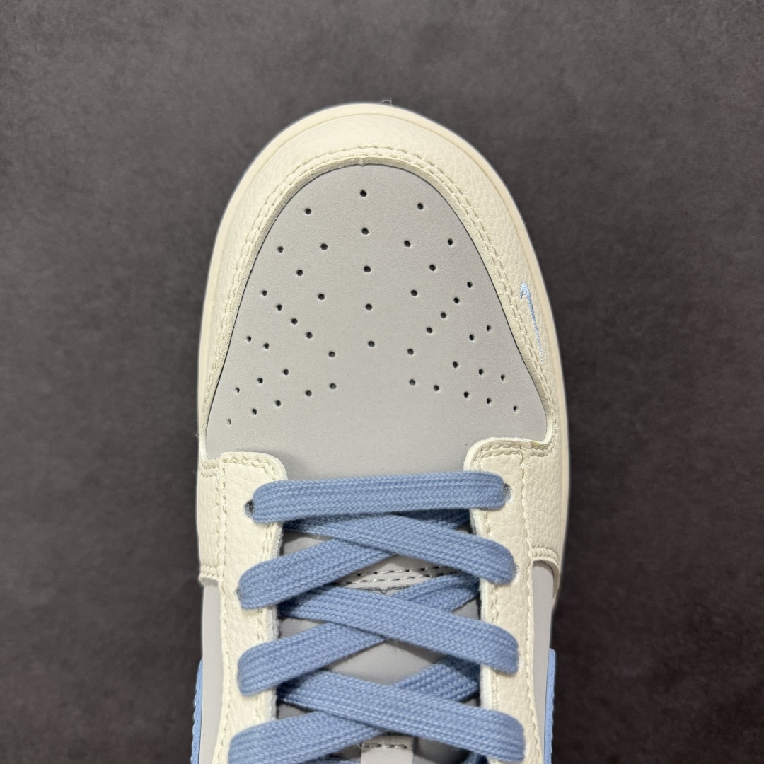 【定制版】Nike SB Dunk Low Balenciaga联名 米浅蓝勾 周年高端定制 低帮休闲板鞋 ZH2598-273