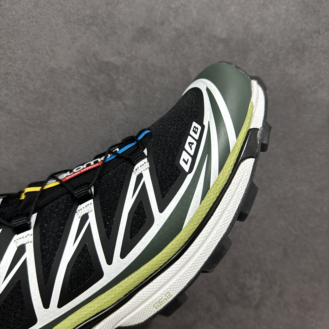 图片[5]-【GQ纯原福利】Salomon 萨洛蒙 XT-6 复古机能户外跑鞋 大厂纯原福利 全码福利清货 品质细节到位 售前售后保障到底💪🏻 这双XT-6 鞋面以锯齿状的包裹系统呈现 在黑色基底之下加入了各种色点缀 内嵌式的袜套设计与 Quicklace 系带系统一道 实现了立体包裹与精准贴合 结合 Contagrip 大底科技 让穿着者可以轻松驾驭户外与通勤下的任何运动生活场景 无缝鞋身户外随意纵横 颜值与脚感兼备 出街通勤 绝对非常吸睛 你值得拥有 尺码：36 36.5 37.5 38 38.5 39 40 40.5 41 42 42.5 43 44 44.5 45-选品中心