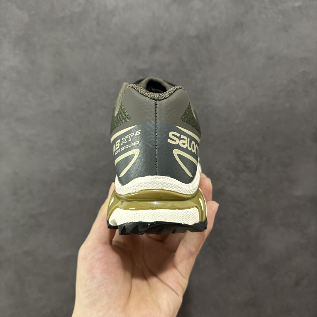 图片[4]-【GQ纯原福利】Salomon 萨洛蒙 XT-6 复古机能户外跑鞋 大厂纯原福利 全码福利清货 品质细节到位 售前售后保障到底💪🏻 这双XT-6 鞋面以锯齿状的包裹系统呈现 在黑色基底之下加入了各种色点缀 内嵌式的袜套设计与 Quicklace 系带系统一道 实现了立体包裹与精准贴合 结合 Contagrip 大底科技 让穿着者可以轻松驾驭户外与通勤下的任何运动生活场景 无缝鞋身户外随意纵横 颜值与脚感兼备 出街通勤 绝对非常吸睛 你值得拥有 尺码：36 36.5 37.5 38 38.5 39 40 40.5 41 42 42.5 43 44 44.5 45-选品中心