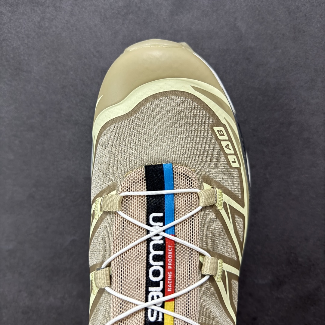 图片[8]-【GQ纯原福利】Salomon 萨洛蒙 XT-6 复古机能户外跑鞋 大厂纯原福利 全码福利清货 品质细节到位 售前售后保障到底💪🏻 这双XT-6 鞋面以锯齿状的包裹系统呈现 在黑色基底之下加入了各种色点缀 内嵌式的袜套设计与 Quicklace 系带系统一道 实现了立体包裹与精准贴合 结合 Contagrip 大底科技 让穿着者可以轻松驾驭户外与通勤下的任何运动生活场景 无缝鞋身户外随意纵横 颜值与脚感兼备 出街通勤 绝对非常吸睛 你值得拥有 尺码：36 36.5 37.5 38 38.5 39 40 40.5 41 42 42.5 43 44 44.5 45-选品中心