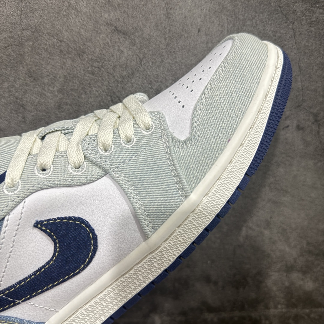 【DT纯原】Air Jordan AJ1 Low 低帮 浅蓝白牛仔 IH0648-141