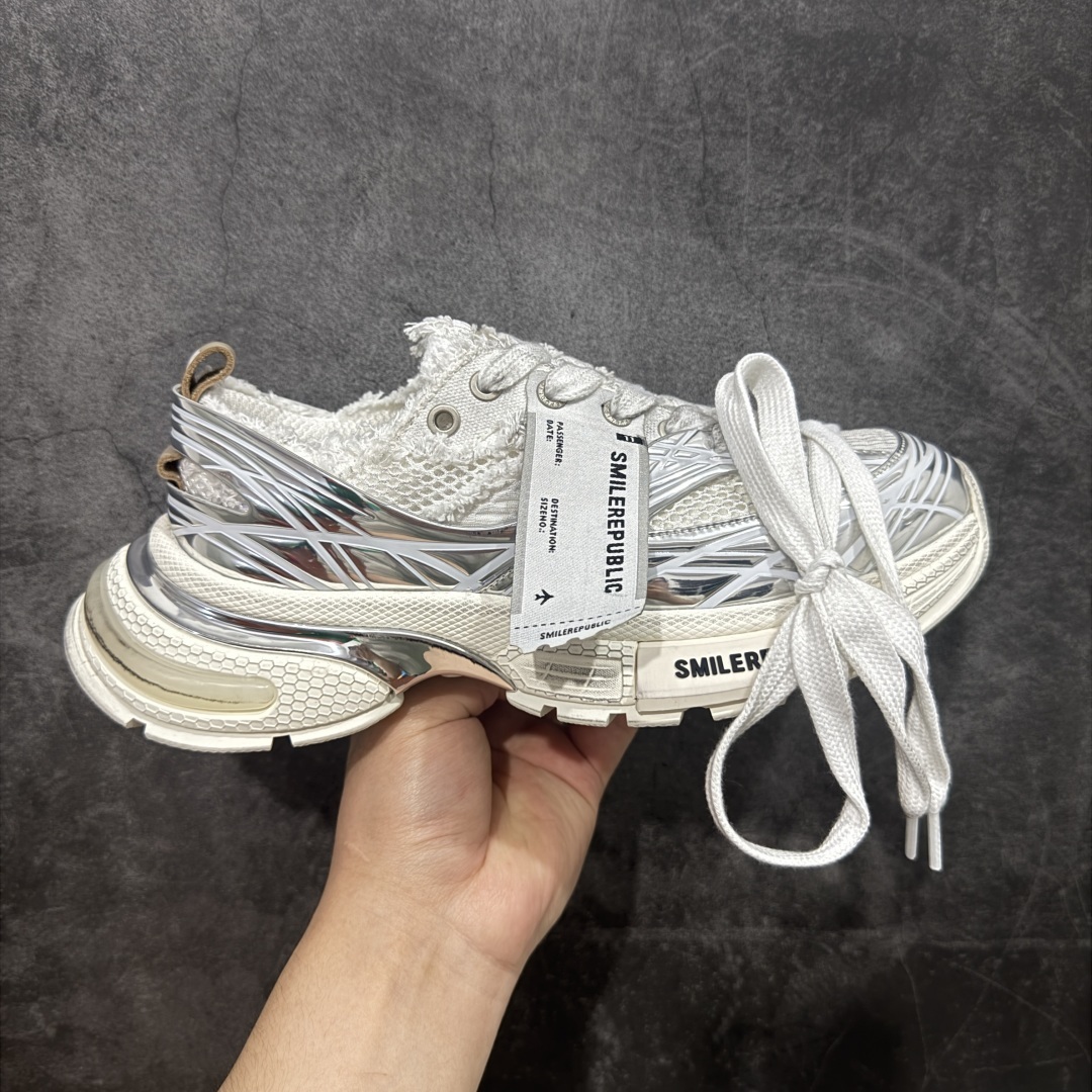 【做旧款】2025s明星同款鞋 SmileRepublic|小众品牌网红款老爹鞋,复古乞丐鞋
Sm