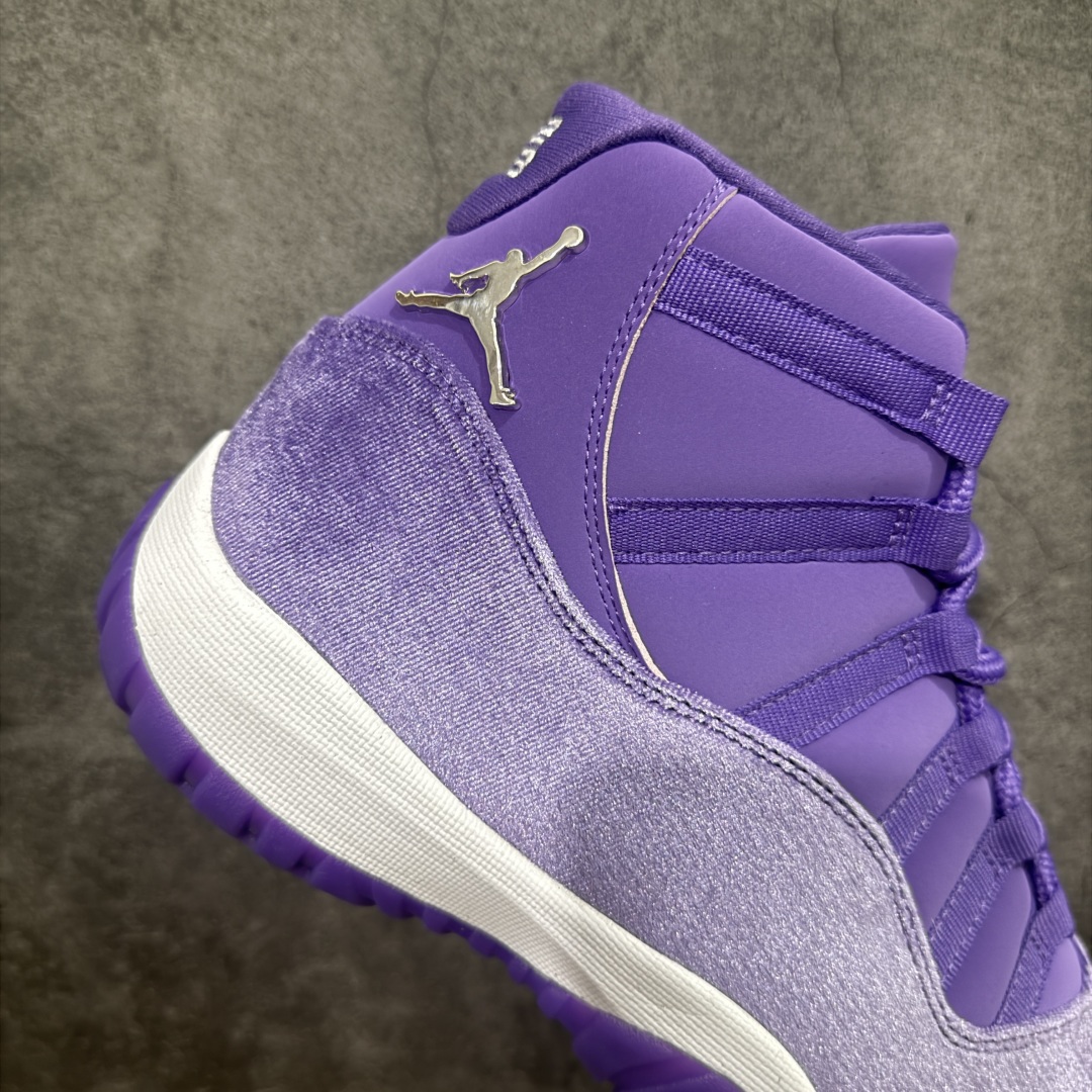 【外贸版本】Air Jordan 11 Retro 纯原版本 AJ11 高帮复刻薰衣紫 紫色天鹅绒 CT8012-555