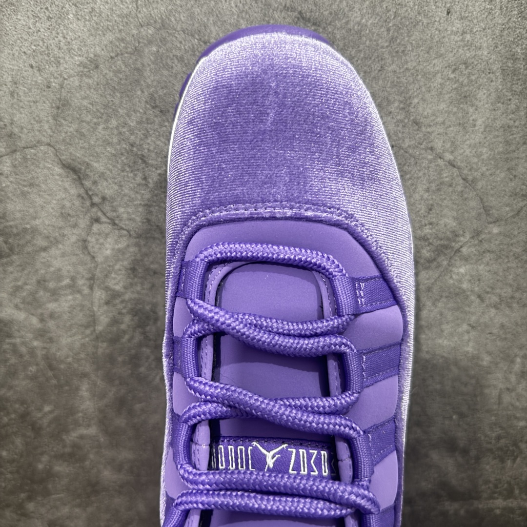 【外贸版本】Air Jordan 11 Retro 纯原版本 AJ11 高帮复刻薰衣紫 紫色天鹅绒 CT8012-555