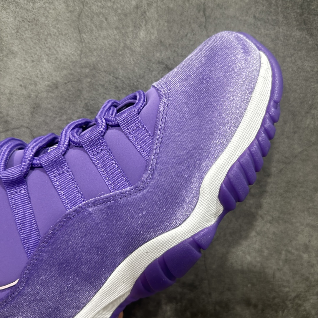 【外贸版本】Air Jordan 11 Retro 纯原版本 AJ11 高帮复刻薰衣紫 紫色天鹅绒 CT8012-555