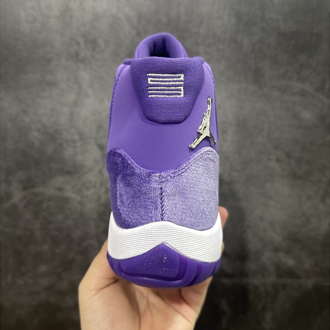【外贸版本】Air Jordan 11 Retro 纯原版本 AJ11 高帮复刻薰衣紫 紫色天鹅绒 CT8012-555