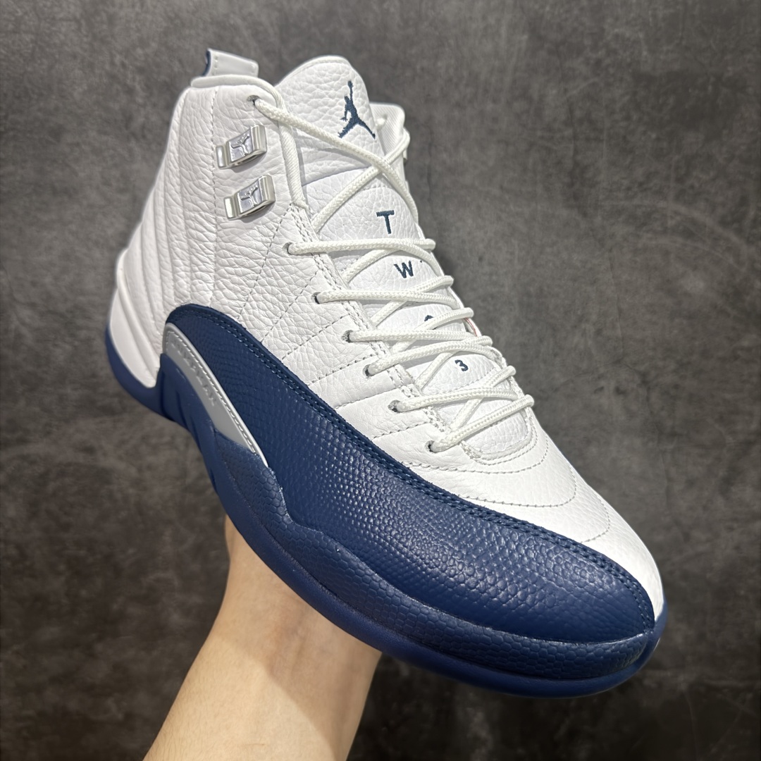 【顶级外贸版】Air Jordan AJ12 Retro 白蓝 法国蓝 CT8013-114