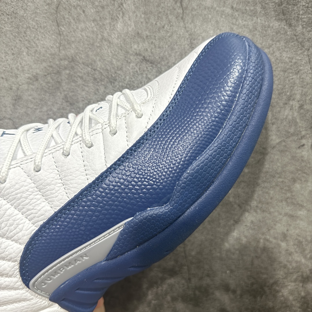 【顶级外贸版】Air Jordan AJ12 Retro 白蓝 法国蓝 CT8013-114