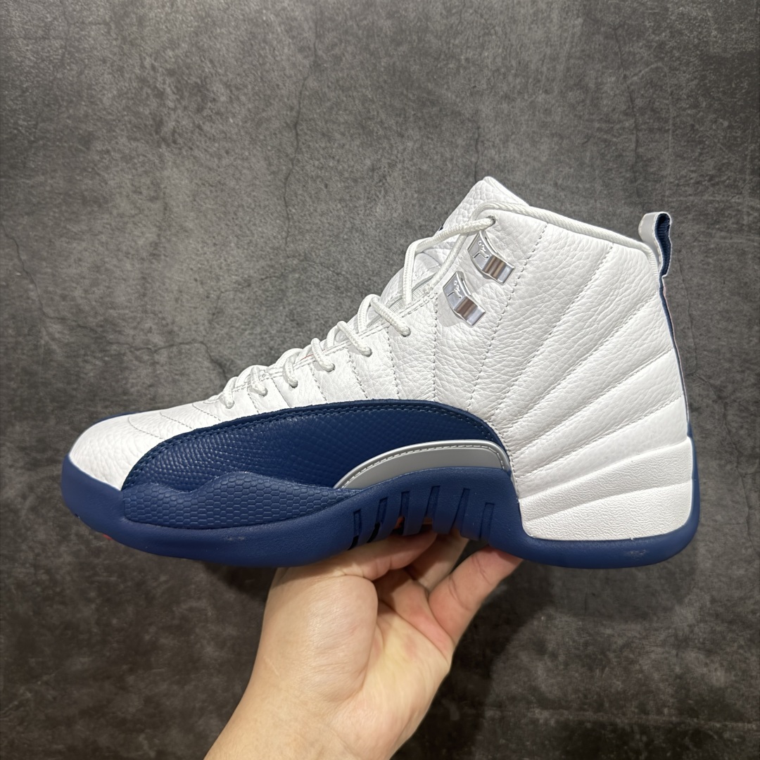 【顶级外贸版】Air Jordan AJ12 Retro 白蓝 法国蓝 CT8013-114