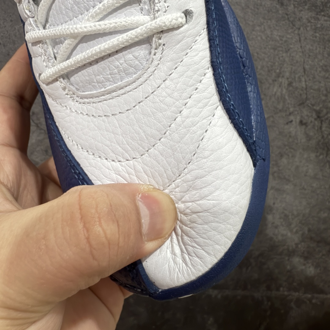  
【顶级外贸版】Air Jordan AJ12 Retro 白蓝 法国蓝 CT8013-114
原楦原