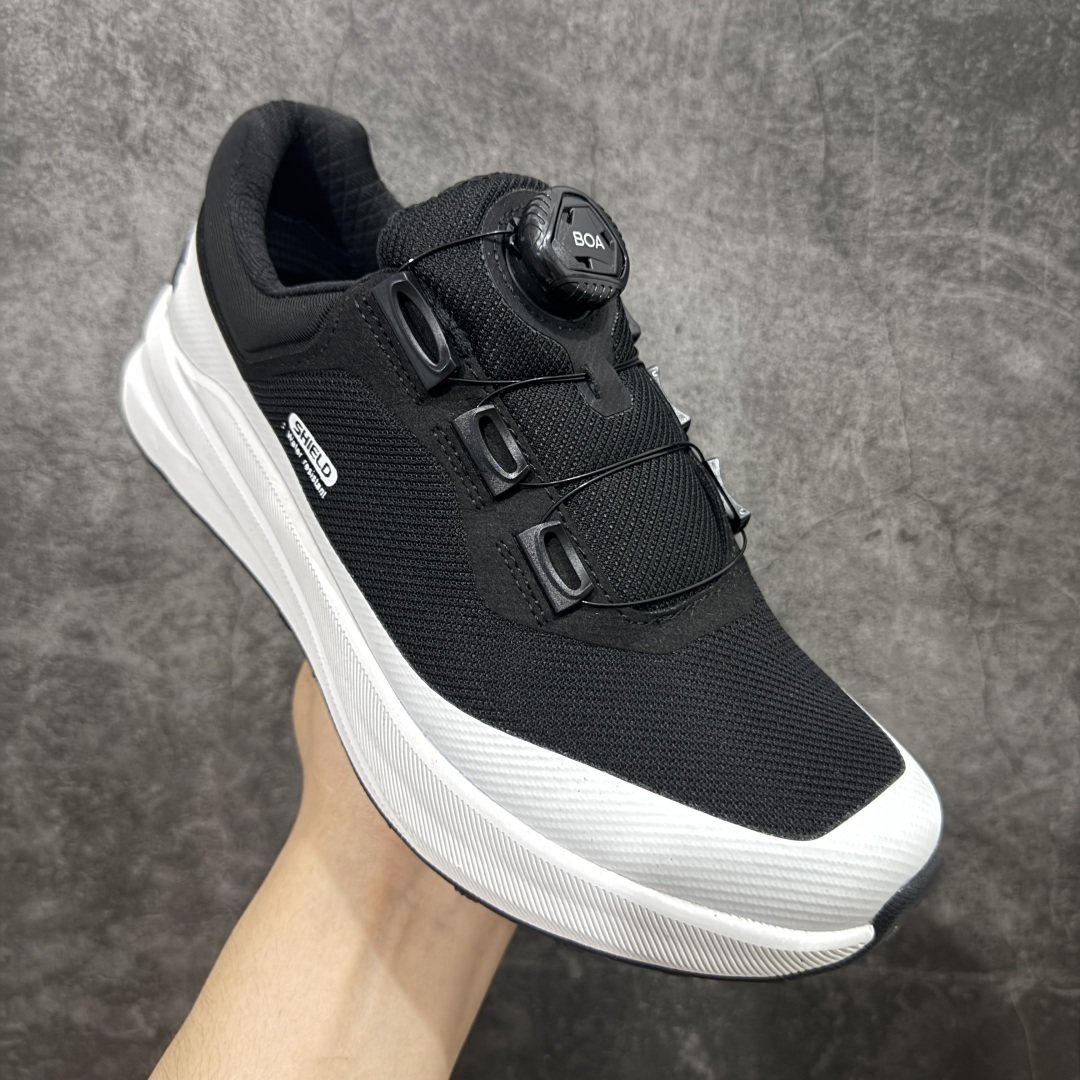 图片[3]-【莞产顶级】迪桑特Descente Running Boa螺丝系带系统 广东大厂出品 99%还原度 独立私模开发，只为真正还原zp 私人定制原版鞋面 舒适透气更好定型 城市通勤/运动健身/轻户外徒步 黑色系潮鞋还有机能风的设计感 原版开发大底，脚感特别轻盈 Boa旋钮式鞋带，穿脱都很方便 尺码：39 40 41 42 43 44 编码：JTC340350-选品中心