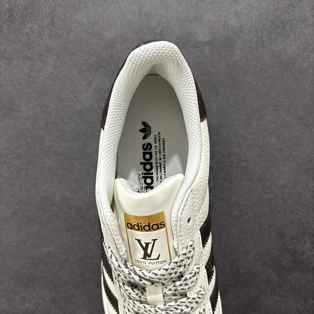 【定制版】AD Originals Superstar x Louis Vuitton 白棕 SD6803