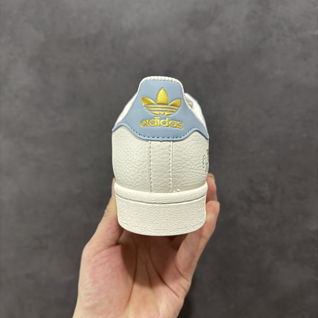 【定制版】AD Originals Superstar x OFF-WHITE 白蓝黄 SD6812