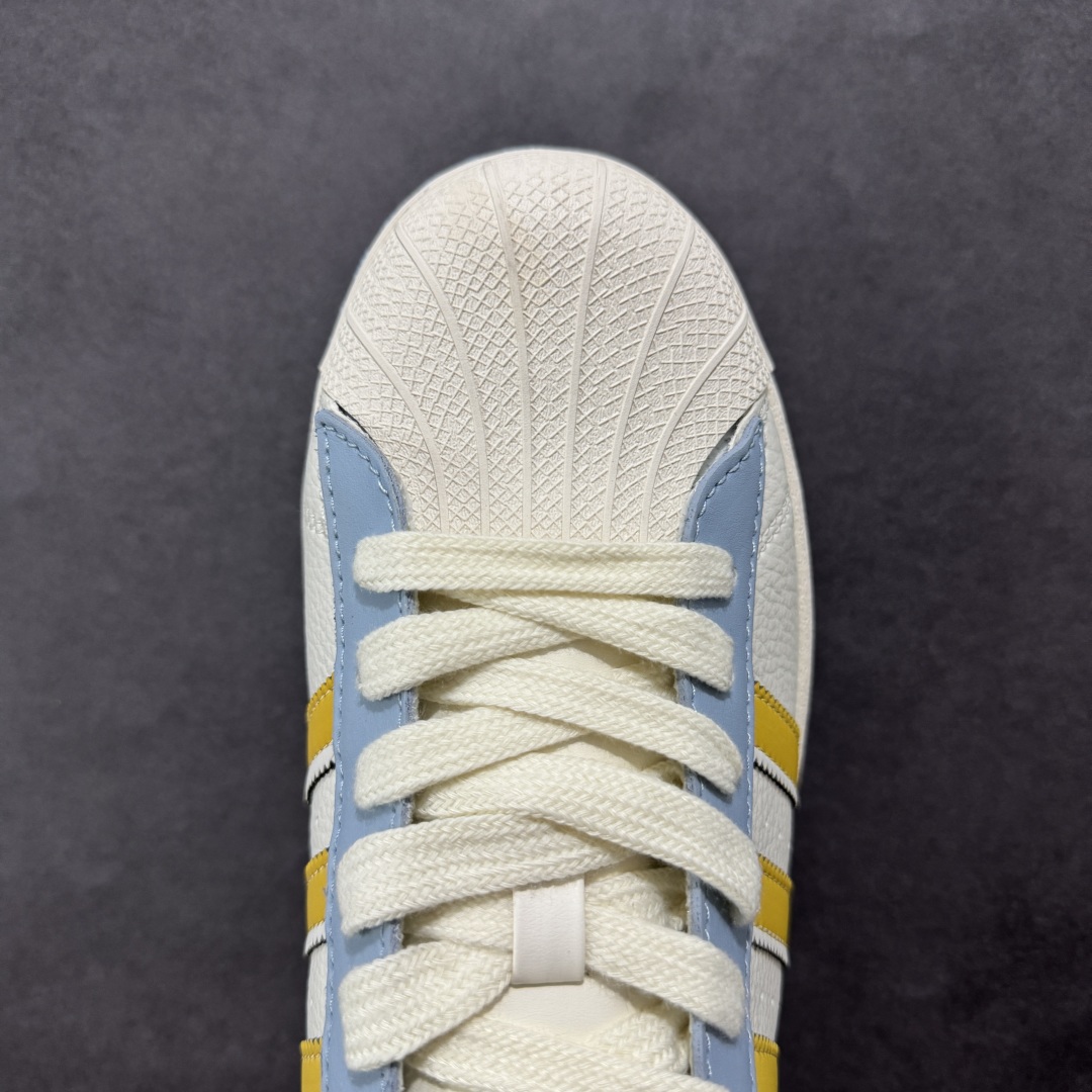 【定制版】AD Originals Superstar x OFF-WHITE 白蓝黄 SD6812
