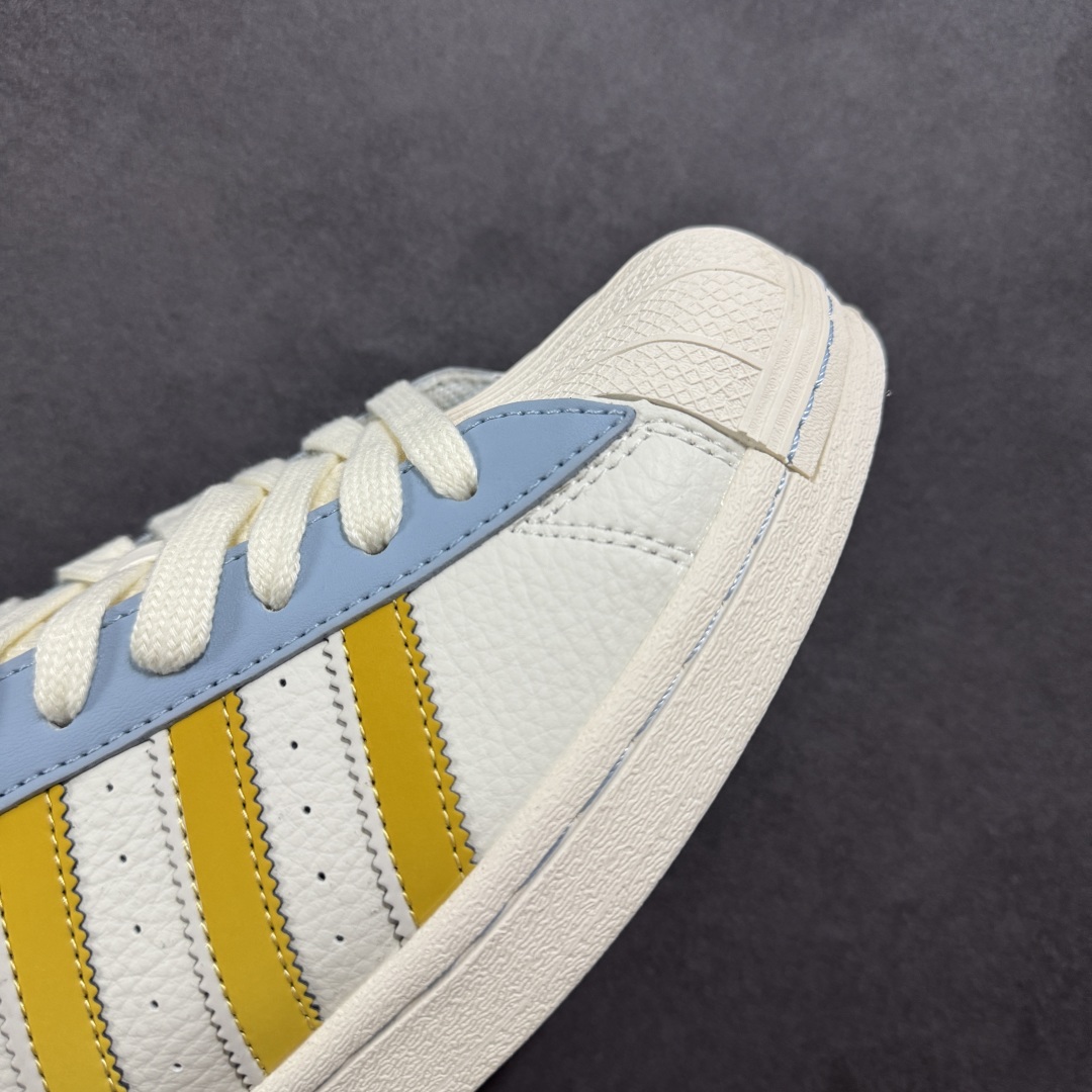 【定制版】AD Originals Superstar x OFF-WHITE 白蓝黄 SD6812