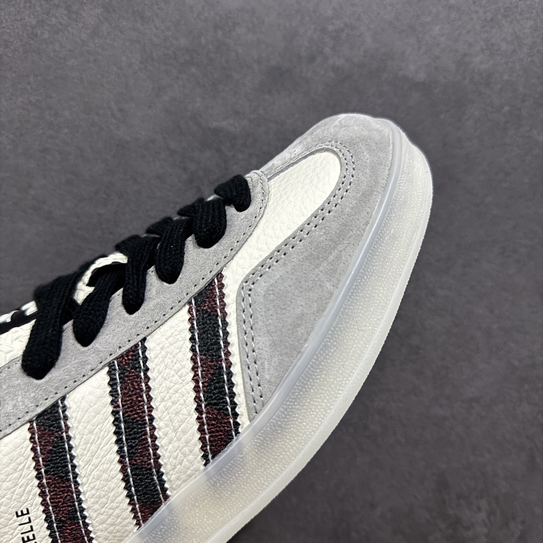  
【定制版】AD Originals Gazelle INdoor x Louis Vuitton 灰