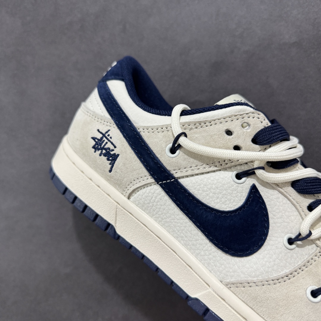 【定制版】Nike SB Dunk Low 斯图西联名 绑带蓝勾 周年高端定制 低帮休闲板鞋 DM6868-088