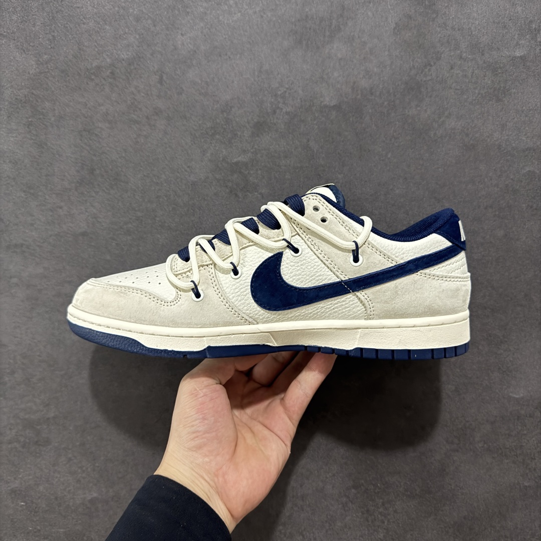 【定制版】Nike SB Dunk Low 斯图西联名 绑带蓝勾 周年高端定制 低帮休闲板鞋 DM6868-088