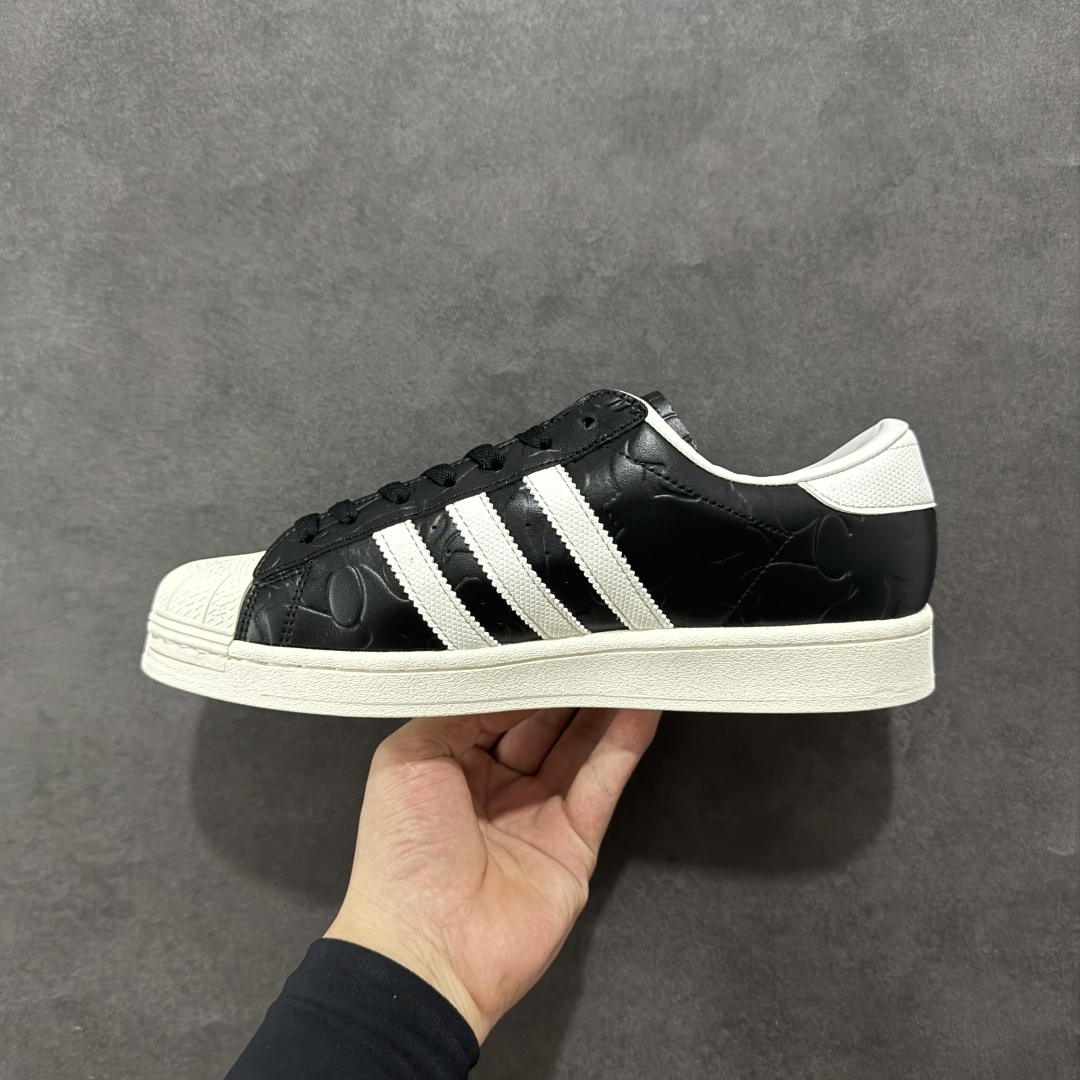  
【公司级】Bape x Adidas Originals Superstar贝壳头系列 阿迪达斯 三