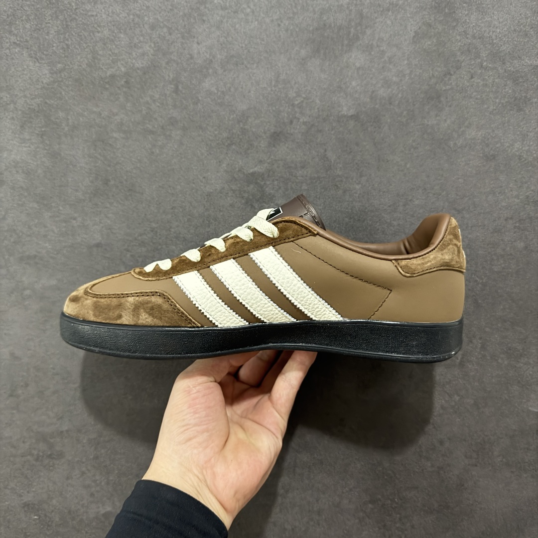 【定制版】adidas Originals Gazelle INdoor x GUCCI 三叶草休闲防滑耐磨低帮板鞋 DD6604