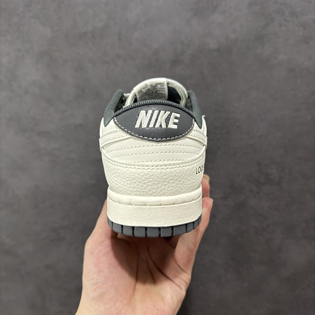 【定制版】Nike SB Dunk Low LV联名 米白印花白勾 周年高端定制 低帮休闲板鞋 FC1688-230