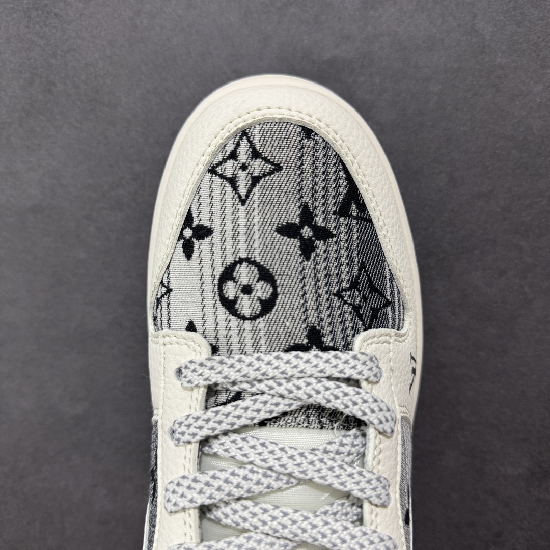 【定制版】Nike SB Dunk Low LV联名 米白印花白勾 周年高端定制 低帮休闲板鞋 FC1688-230