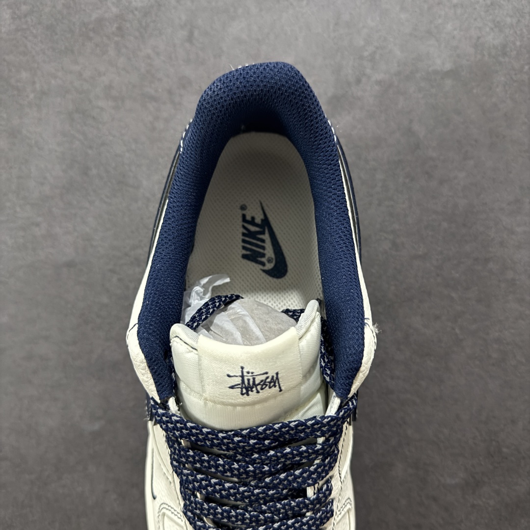 【定制版】Nike Air Force 1'07 Low 斯图西联名 深蓝小三勾 空军一号低帮休闲板鞋 HH7518-061