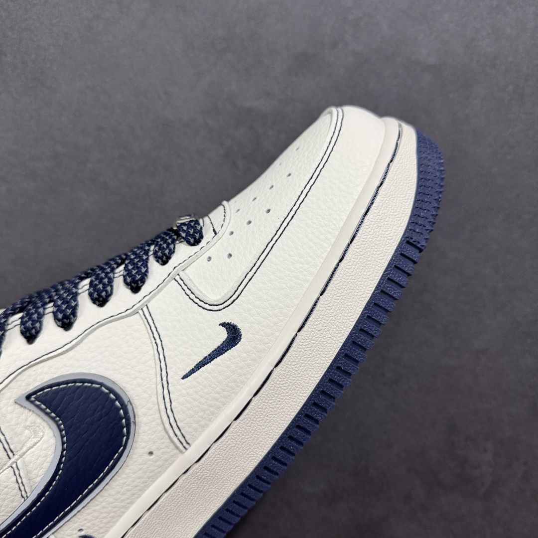 【定制版】Nike Air Force 1'07 Low 斯图西联名 深蓝小三勾 空军一号低帮休闲板鞋 HH7518-061