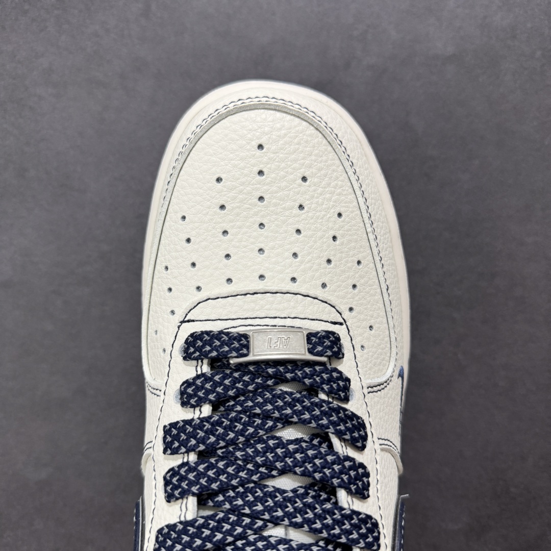【定制版】Nike Air Force 1'07 Low 斯图西联名 深蓝小三勾 空军一号低帮休闲板鞋 HH7518-061