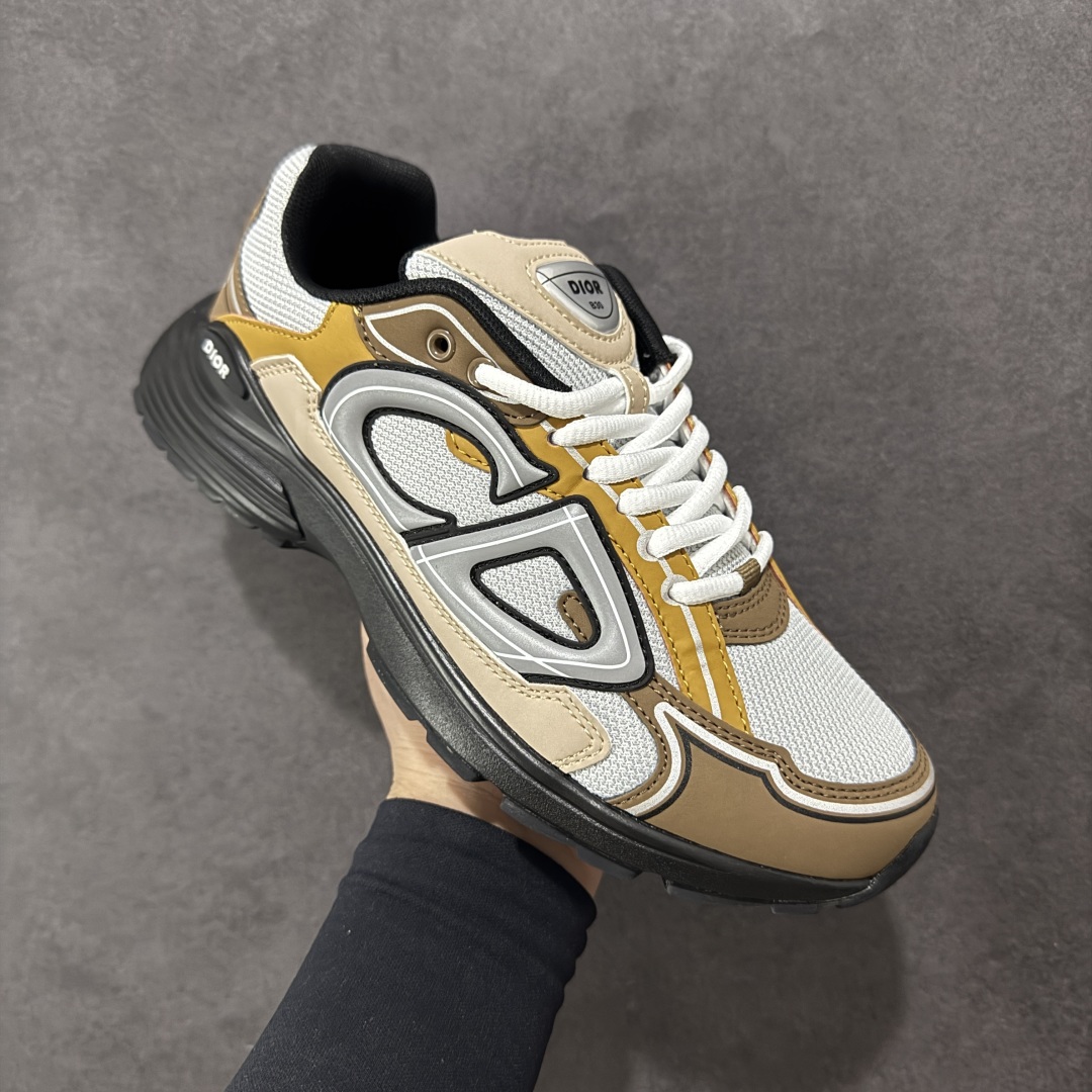 图片[3]-【公司级】Dior迪奥B30网眼织物厚底系带休闲低帮运动鞋男女同款老爹鞋 性价比拉满 品质细节都不错 工厂长期补货 跑量必备款 尺码：36-45-选品中心