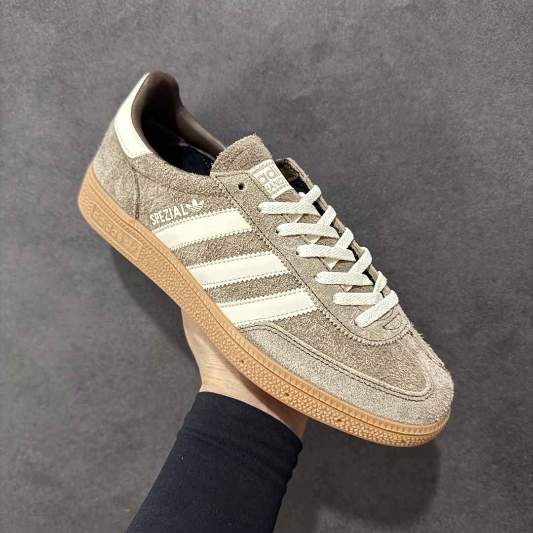  
【纯原版】Adidas Handball Spezial  阿迪达斯经典款牛皮复古休闲板鞋 棕白生胶