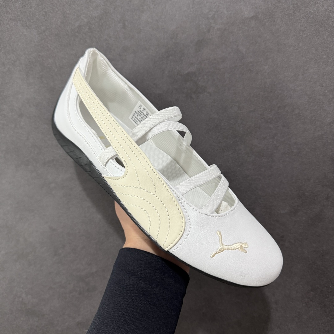 图片[3]-【公司级】Puma Speedcat 舒适百搭 低帮 芭蕾鞋 #朴彩英 rose 同款 白色配色甜酷感拉满 低帮设计超显脚踝纤细，上脚轻盈又舒适。不管日常出街还是运动都适配，防滑耐磨超抗造。 尺码：36 37.5 38 38.5 39 40-选品中心