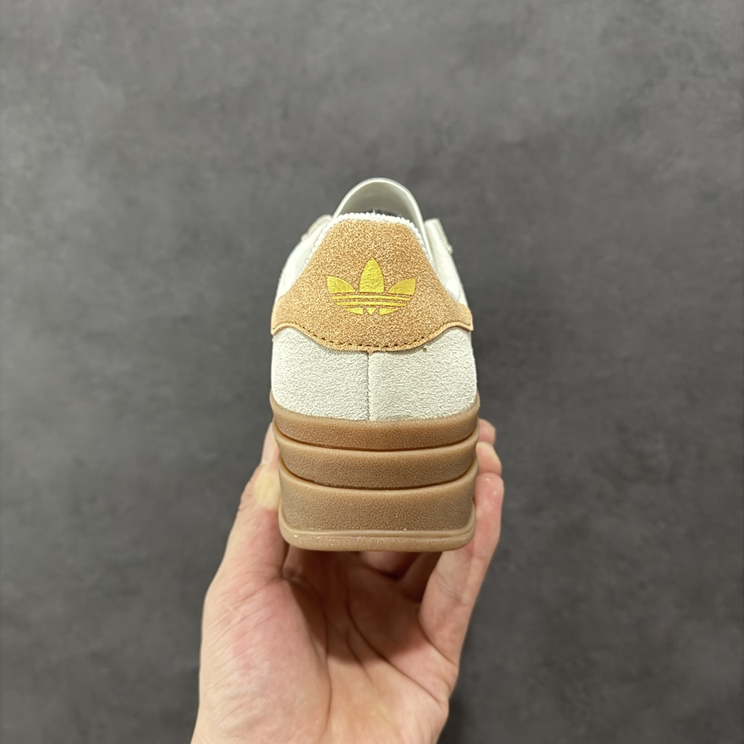 AD Originals Gazelle Bold W 羚羊松糕系列复古百搭厚底增高低帮休闲运动板鞋 JQ0955