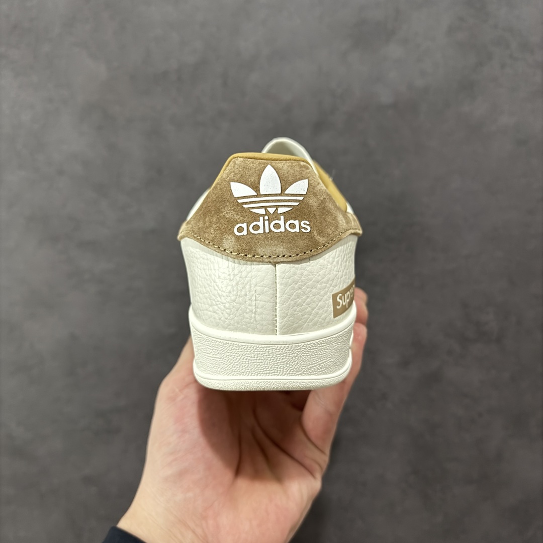 【定制版】AD Originals Gazelle INdoor x superme 三叶草休闲防滑耐磨低帮板鞋 DD6606