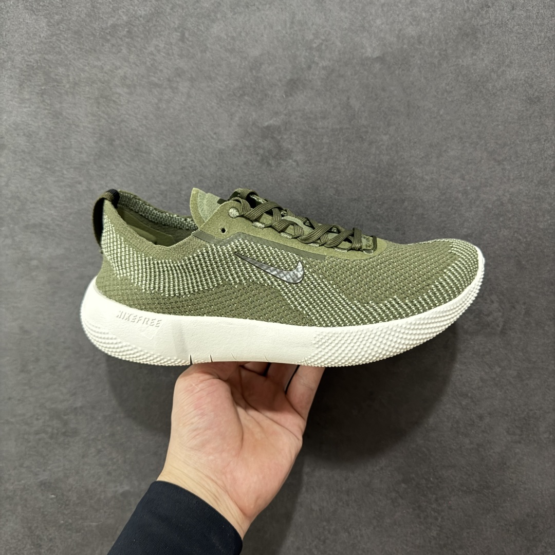 耐克Nike Free 2025 赤足2025系列针织轻便透气袜套式休闲运动慢跑鞋“针织白绿” HF1078-200