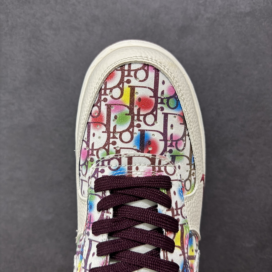 NIke Air Force 1 '07 Low “迪奥联名——彩色插花”空军一号 低帮 运动鞋 休闲鞋 DF0188-063