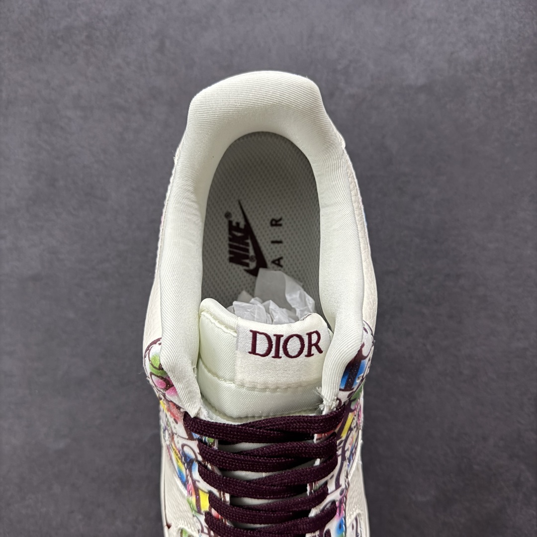NIke Air Force 1 '07 Low “迪奥联名——彩色插花”空军一号 低帮 运动鞋 休闲鞋 DF0188-063