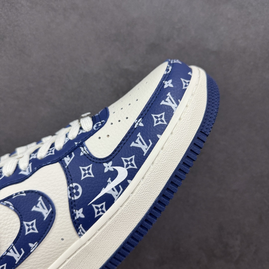 【定制版】Nike Air Force 1'07 Low LV联名 白蓝小白勾 空军一号低帮休闲板鞋 LW9279-008
