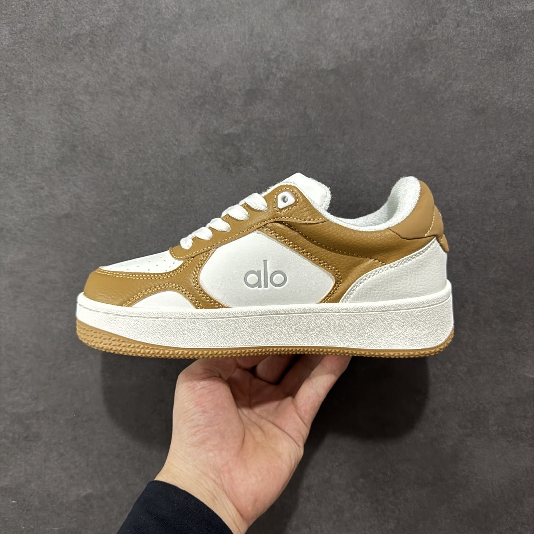 图片[2]-【公司级】alo25ss 春夏新款 拼色小白鞋厚底舒适休闲款 alo比耐克更懂女生！上脚超级百搭！而且超级舒适！是厚底款但是上脚一点都不沉重！ 非常轻便！套上袜套搭配更好看！而且还是明星同款推荐～上脚增高显腿细！ 超级适合我们小个子女生～鞋子整体也是经典的拼色撞色设计搭配鞋面细腻的真皮纹路肌理感！！ 尺码：36 36.5 37.5 38 38.5 39 40 40.5 41 42 42.5 43 44 44.5 45-选品中心