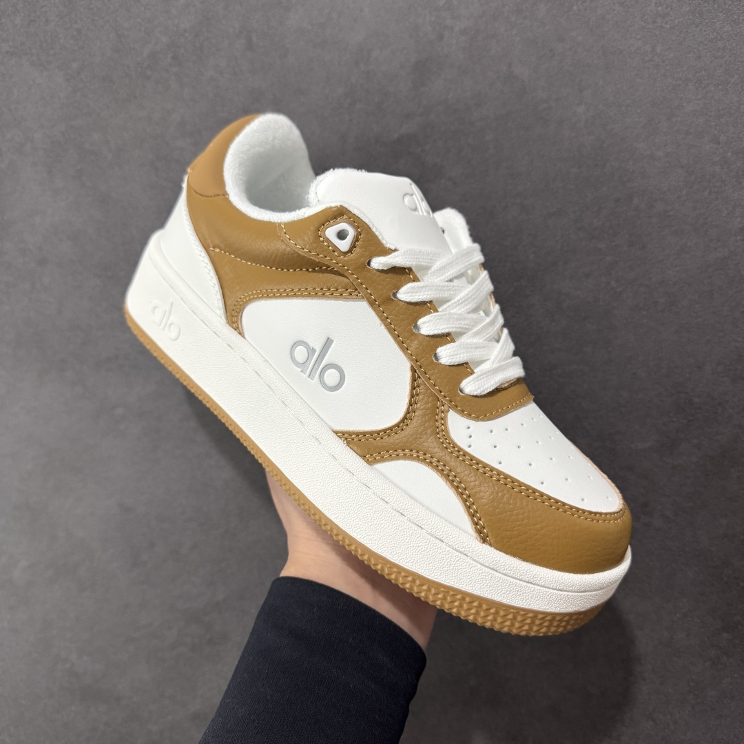 图片[3]-【公司级】alo25ss 春夏新款 拼色小白鞋厚底舒适休闲款 alo比耐克更懂女生！上脚超级百搭！而且超级舒适！是厚底款但是上脚一点都不沉重！ 非常轻便！套上袜套搭配更好看！而且还是明星同款推荐～上脚增高显腿细！ 超级适合我们小个子女生～鞋子整体也是经典的拼色撞色设计搭配鞋面细腻的真皮纹路肌理感！！ 尺码：36 36.5 37.5 38 38.5 39 40 40.5 41 42 42.5 43 44 44.5 45-选品中心