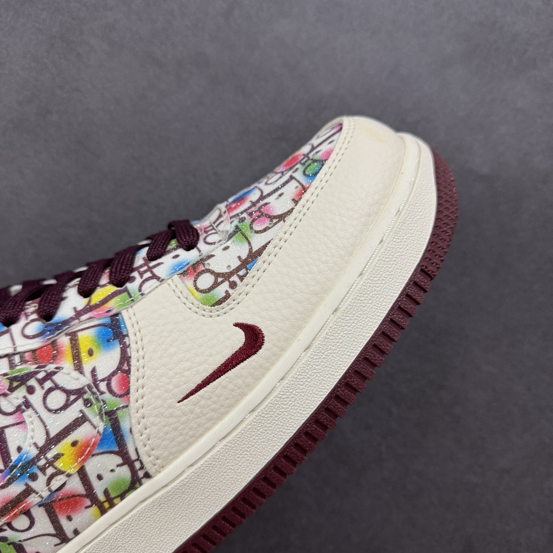 NIke Air Force 1 '07 Low “迪奥联名——彩色插花”空军一号 低帮 运动鞋 休闲鞋 DF0188-063