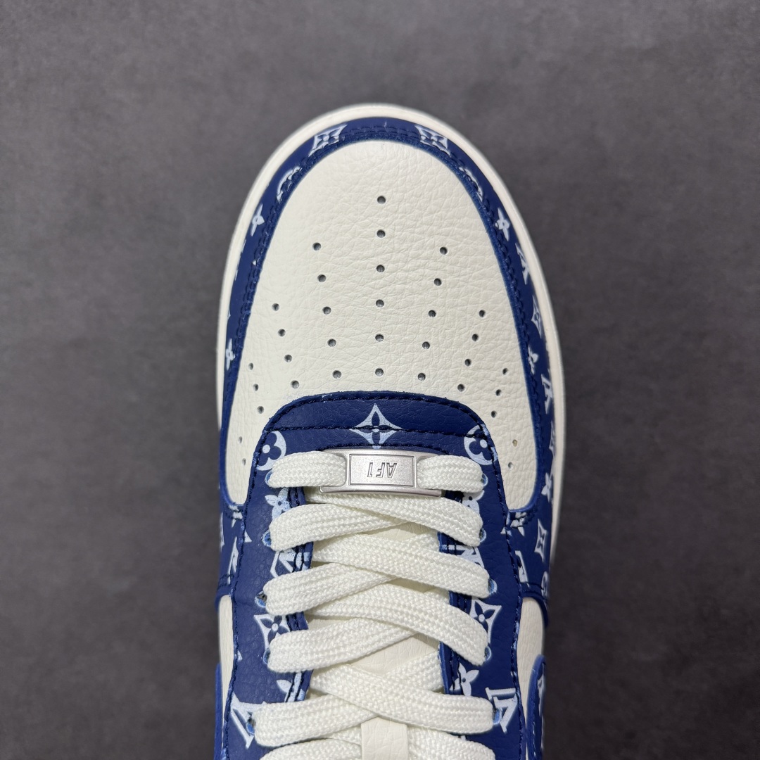 【定制版】Nike Air Force 1'07 Low LV联名 白蓝小白勾 空军一号低帮休闲板鞋 LW9279-008