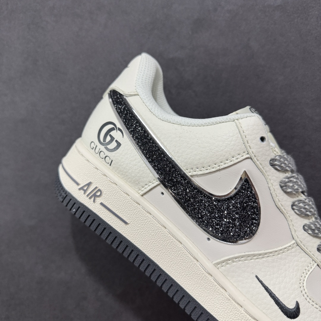 240 【定制版】Gucci x Nk Air Force 1’07 定制配色 古驰联名 空军一号低帮经典低帮休闲百搭板鞋 QY6818-606