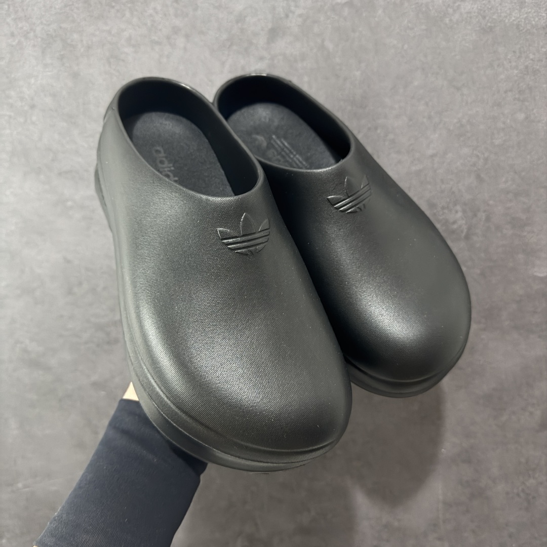 【X版】AD Adifom Stan Smith Platform Mule史密斯原型改良系列穆勒风松糕厚底休闲包头露跟凉鞋式拖鞋