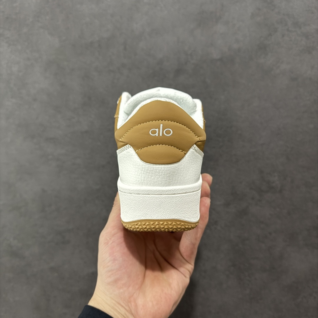 图片[4]-【公司级】alo25ss 春夏新款 拼色小白鞋厚底舒适休闲款 alo比耐克更懂女生！上脚超级百搭！而且超级舒适！是厚底款但是上脚一点都不沉重！ 非常轻便！套上袜套搭配更好看！而且还是明星同款推荐～上脚增高显腿细！ 超级适合我们小个子女生～鞋子整体也是经典的拼色撞色设计搭配鞋面细腻的真皮纹路肌理感！！ 尺码：36 36.5 37.5 38 38.5 39 40 40.5 41 42 42.5 43 44 44.5 45-选品中心