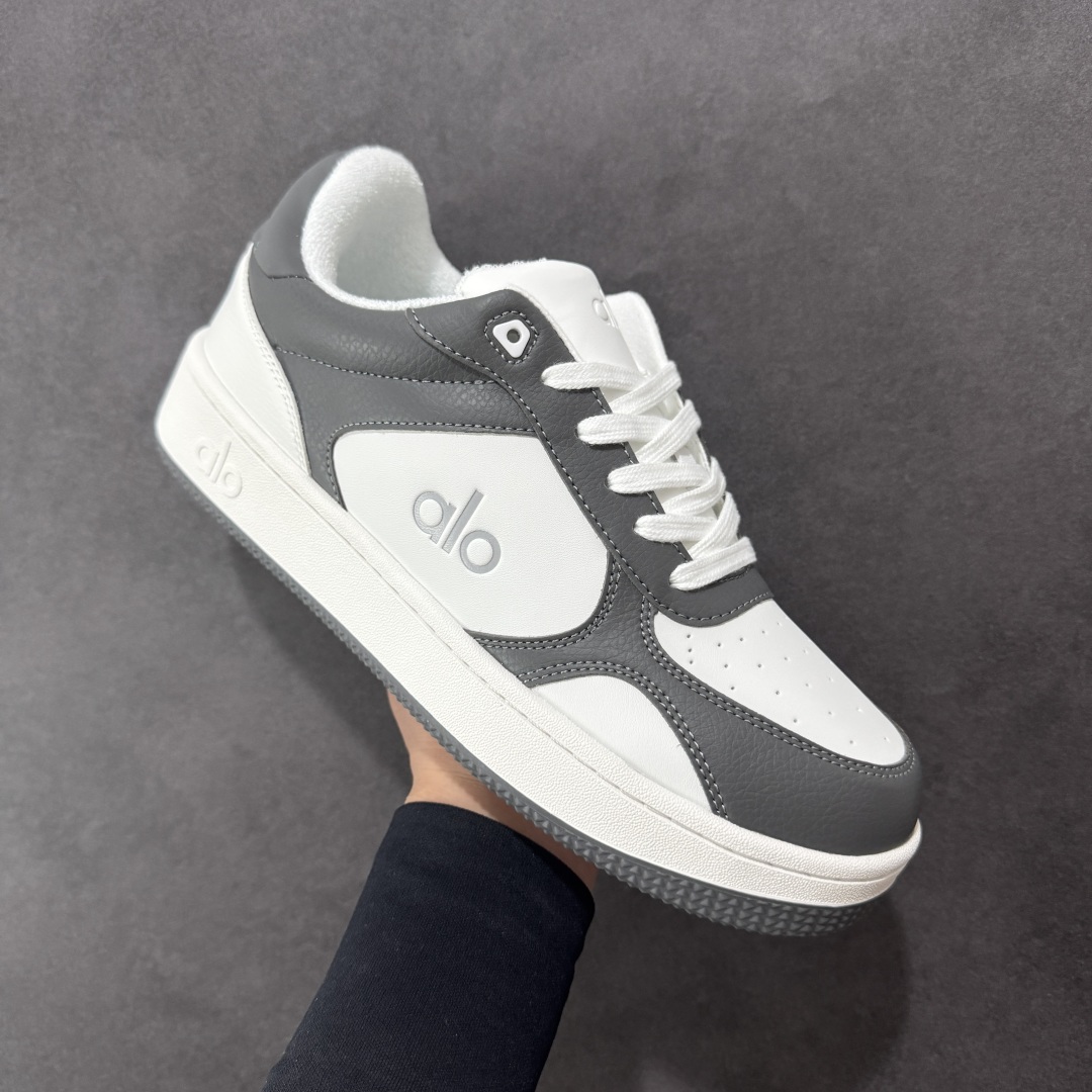 图片[3]-【公司级】alo25ss 春夏新款 拼色小白鞋厚底舒适休闲款 alo比耐克更懂女生！上脚超级百搭！而且超级舒适！是厚底款但是上脚一点都不沉重！ 非常轻便！套上袜套搭配更好看！而且还是明星同款推荐～上脚增高显腿细！ 超级适合我们小个子女生～鞋子整体也是经典的拼色撞色设计搭配鞋面细腻的真皮纹路肌理感！！ 尺码：36 36.5 37.5 38 38.5 39 40 40.5 41 42 42.5 43 44 44.5 45-选品中心